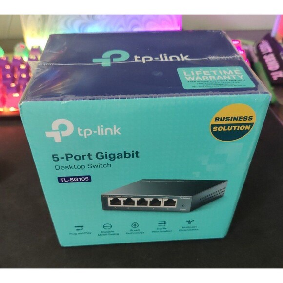 TP-Link 5- Port Ethernet Expansion Hub, Windows 10/11 - Picture 4 of 11